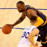 Basketball action shot